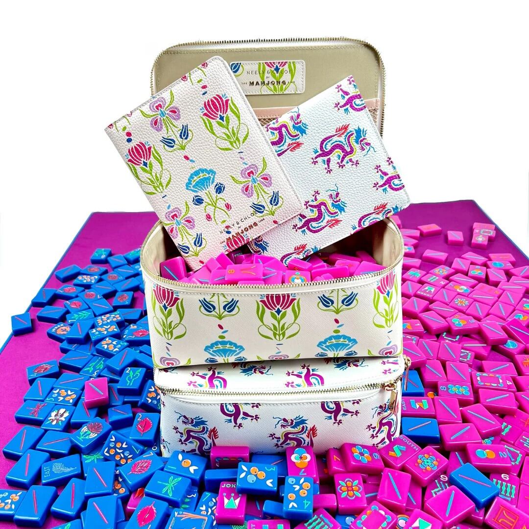 Mahjong vanity case